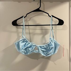 NEW baby blue Bikini top